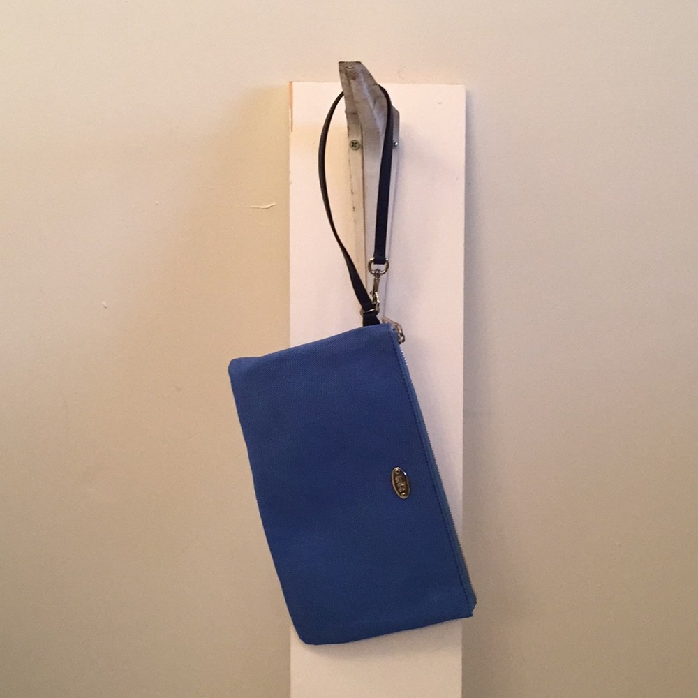 Canvas coach wristlet for men 10”x6”